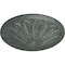 Ekena Millwork Brontes Ceiling Medallion (Fits Canopies up to 3 5/8"), 25 1/2"OD x 5 1/2"P, Athenian Green Crackle CM25BRAGC - alternate 3